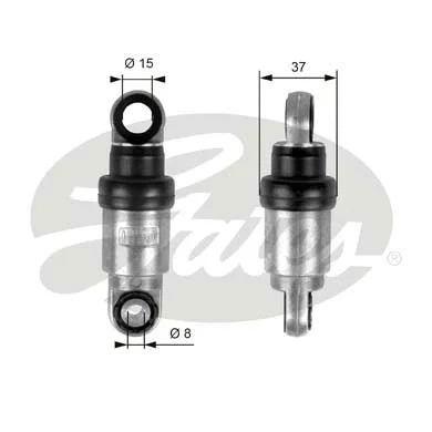 Vibration Damper, V-ribbed belt (T39097)
