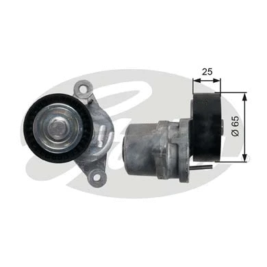 Belt Tensioner, V-ribbed belt (T39189)