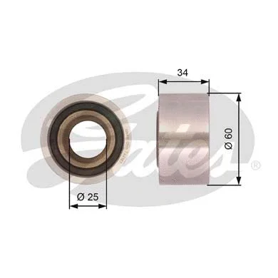 Deflection/Guide Pulley, timing belt (T42187)