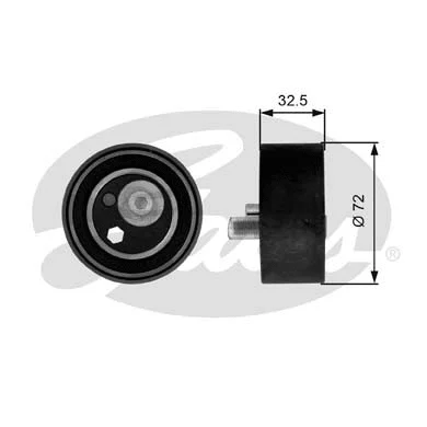 Tensioner Pulley, timing belt (T41082)