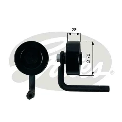 Belt Tensioner, V-ribbed belt (T39201)