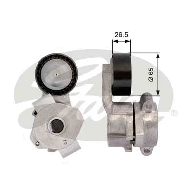 Belt Tensioner, V-ribbed belt (T39107)