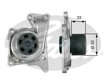 Water Pump, engine cooling (GWP-0349)