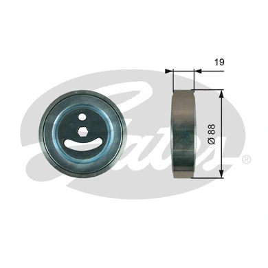 Tensioner Pulley, V-ribbed belt (T36280)