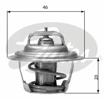 Thermostat, coolant (TH02791G1)