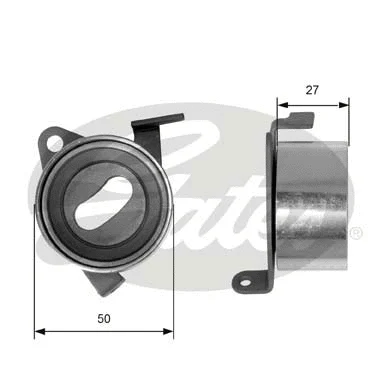 Tensioner Pulley, timing belt (T41004)