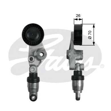 Belt Tensioner, V-ribbed belt (T39213)