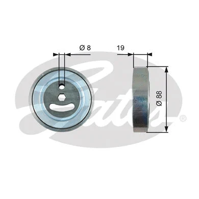 Belt Tensioner, V-ribbed belt (T39225)