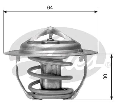 Thermostat, coolant (TH06477G1)