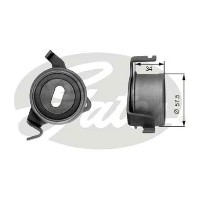 Tensioner Pulley, timing belt (T41052)