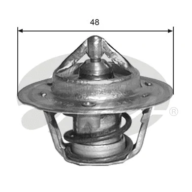 Thermostat, coolant (TH33291G1)