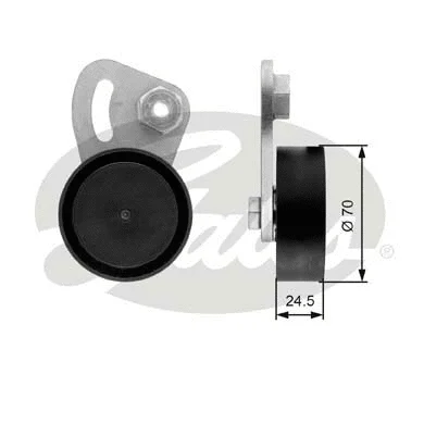 Tensioner Pulley, V-ribbed belt (T39022)