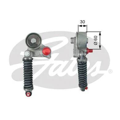 Belt Tensioner, V-ribbed belt (T39264)