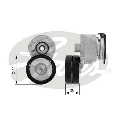 Belt Tensioner, V-ribbed belt (T38428)