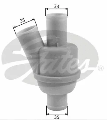 Thermostat, coolant (TH35882)