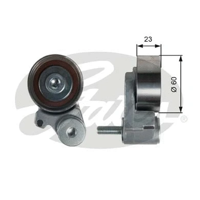 Tensioner Pulley, timing belt (T41317)
