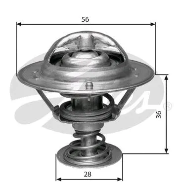 Thermostat, coolant (TH31482G1)
