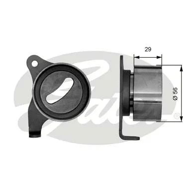 Tensioner Pulley, timing belt (T41071)