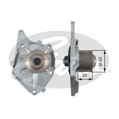 Water Pump, engine cooling (GWP-0273)