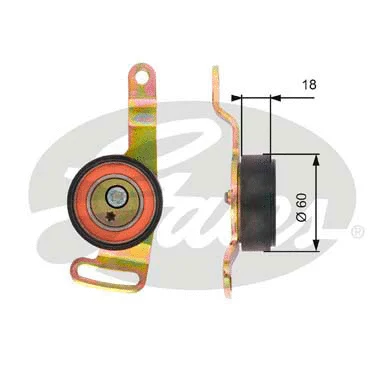 Belt Tensioner, V-ribbed belt (T39119)