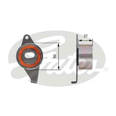 Tensioner Pulley, timing belt (T41245)