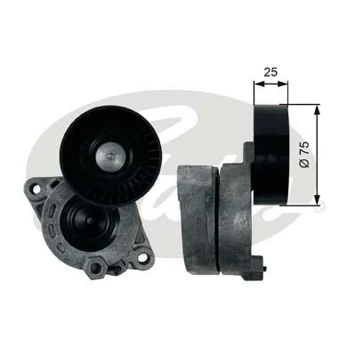 Belt Tensioner, V-ribbed belt (T39169)