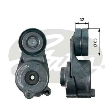 Belt Tensioner, V-ribbed belt (T39208)
