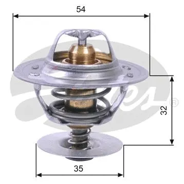 Thermostat, coolant (TH11287G1)