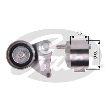 Tensioner Pulley, timing belt (T41309)
