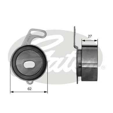 Tensioner Pulley, timing belt (T41014)
