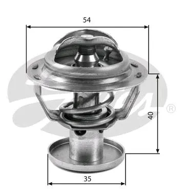 Thermostat, coolant (TH32387G1)