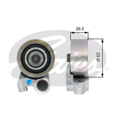Tensioner Pulley, timing belt (T41249)