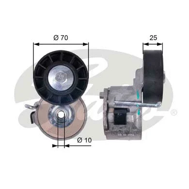 Belt Tensioner, V-ribbed belt (T39137)