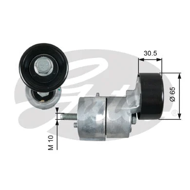 Belt Tensioner, V-ribbed belt (T39071)