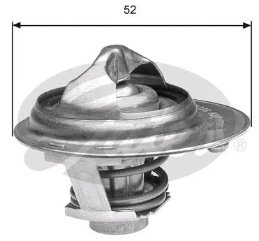 Thermostat, coolant (TH30188G1)