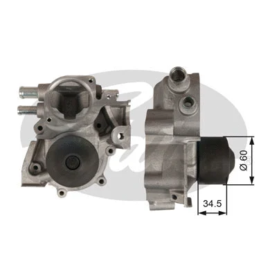 Water Pump, engine cooling (GWP-0270)