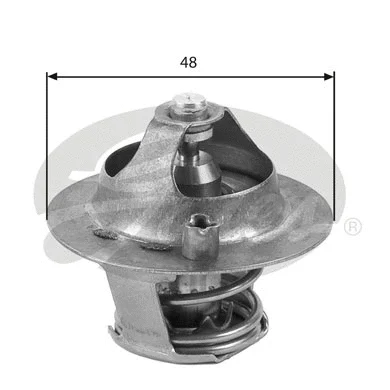 Thermostat, coolant (TH39374G1)