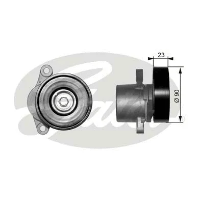 Belt Tensioner, V-ribbed belt (T38156)