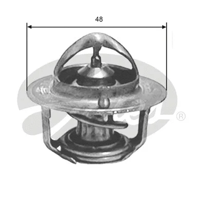 Thermostat, coolant (TH33582)
