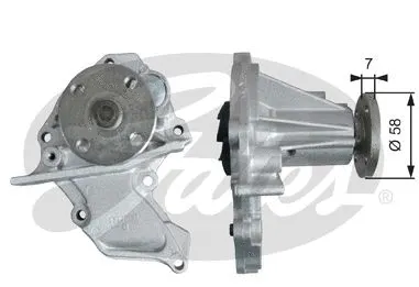 Water Pump, engine cooling (WP0118)