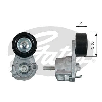 Belt Tensioner, V-ribbed belt (T39291)