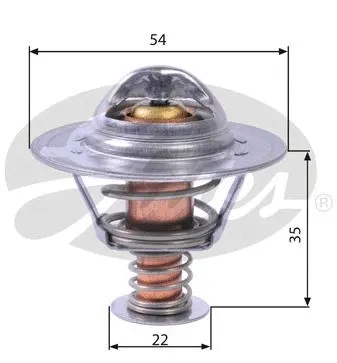 Thermostat, coolant (TH22689G1)