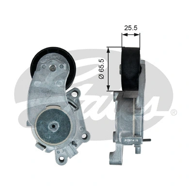 Belt Tensioner, V-ribbed belt (T39379)