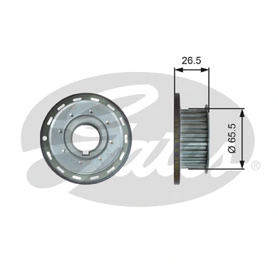 Sprocket, crankshaft (T42324)
