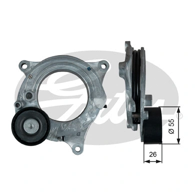 Belt Tensioner, V-ribbed belt (T39381)
