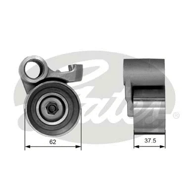 Tensioner Pulley, timing belt (T41078)