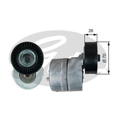 Belt Tensioner, V-ribbed belt (T39353)
