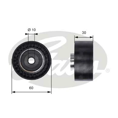 Deflection/Guide Pulley, timing belt (T41235)