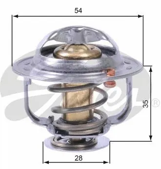 Thermostat, coolant (TH43880G1)