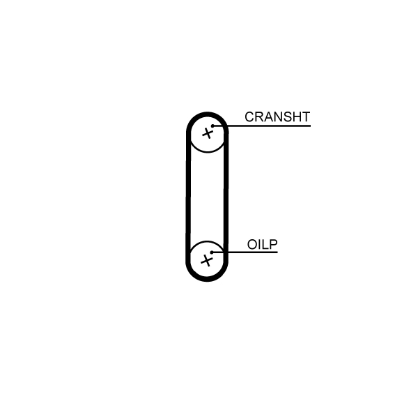 Timing Belt (T351HOB)